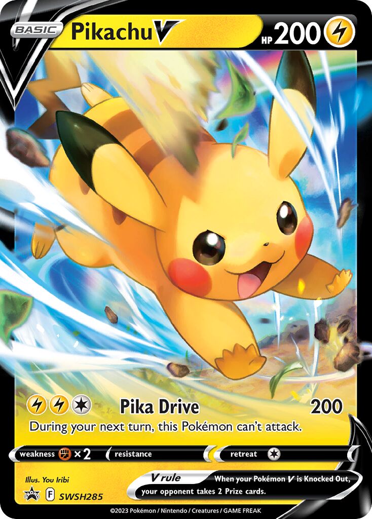 Pikachu V - SWSH285 - Promo (Inglés Foil NM)
