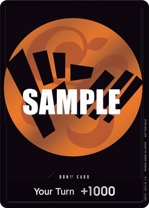 DON!! Card (Orange) - One Piece Promotion Cards - Promo Foil (Inglés Foil NM)