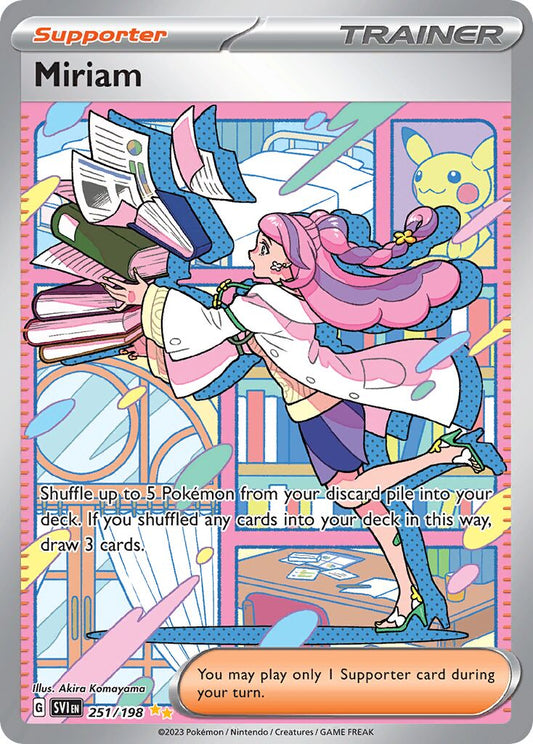 Miriam - 251/198 - Special Illustration Rare (Inglés Foil NM)