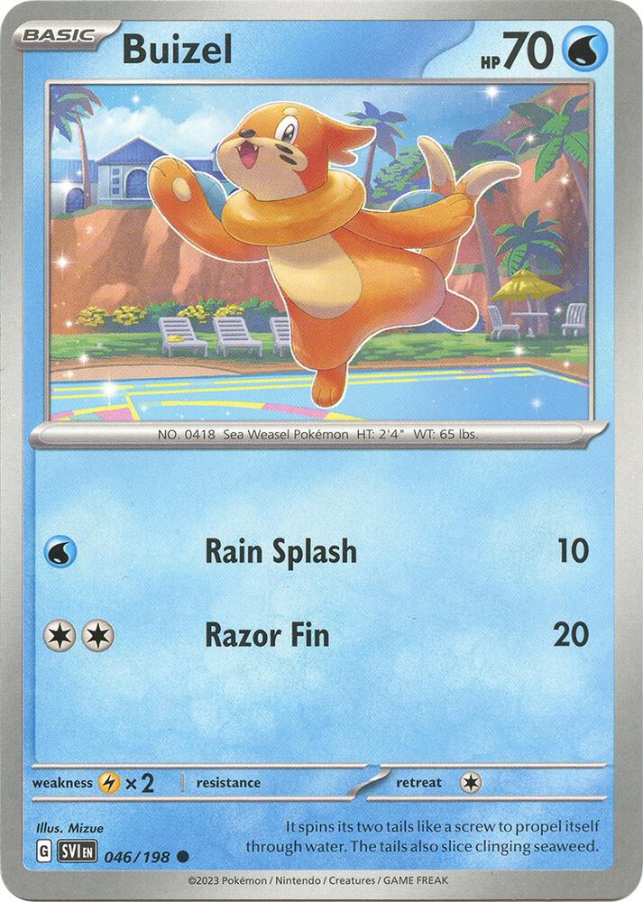 Buizel - 046/198 - Common (Español NM)
