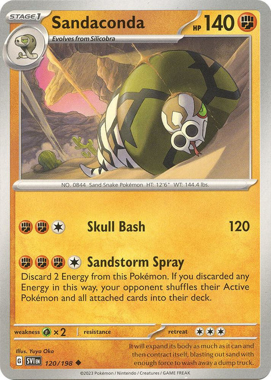 Sandaconda - 120/198 - Uncommon (Español NM)