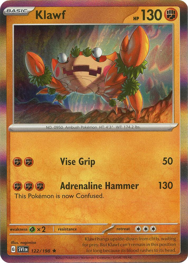 Klawf - 122/198 - Rare (Inglés Foil NM)