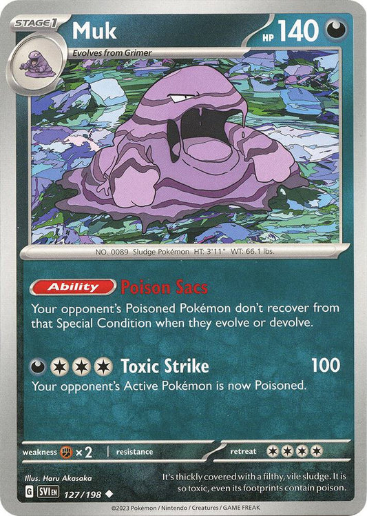 Muk - 127/198 - Uncommon (Inglés NM)