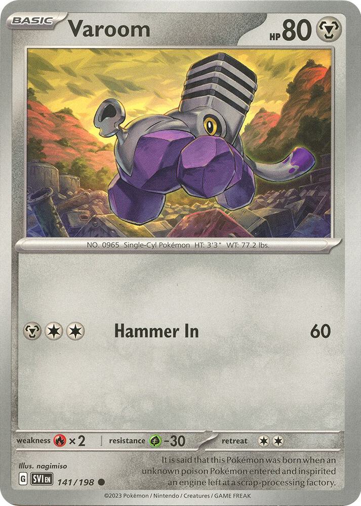 Varoom - 141/198 - Common (Inglés NM)