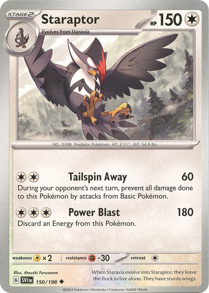 Staraptor - 150/198 - Uncommon (Español NM)