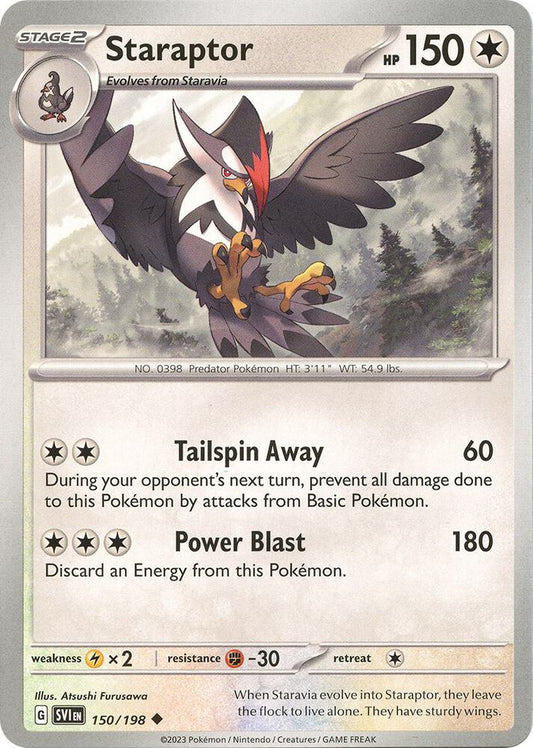 Staraptor - 150/198 - Uncommon (Español NM)