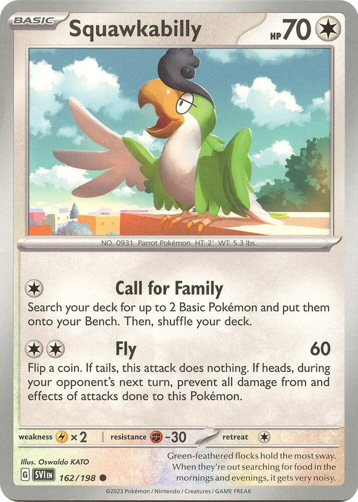 Squawkabilly - 162/198 - Common (Español NM)