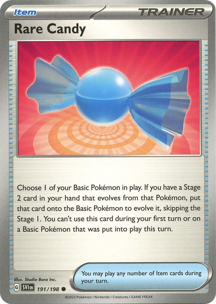 Rare Candy - 191/198 - Common (Inglés NM)
