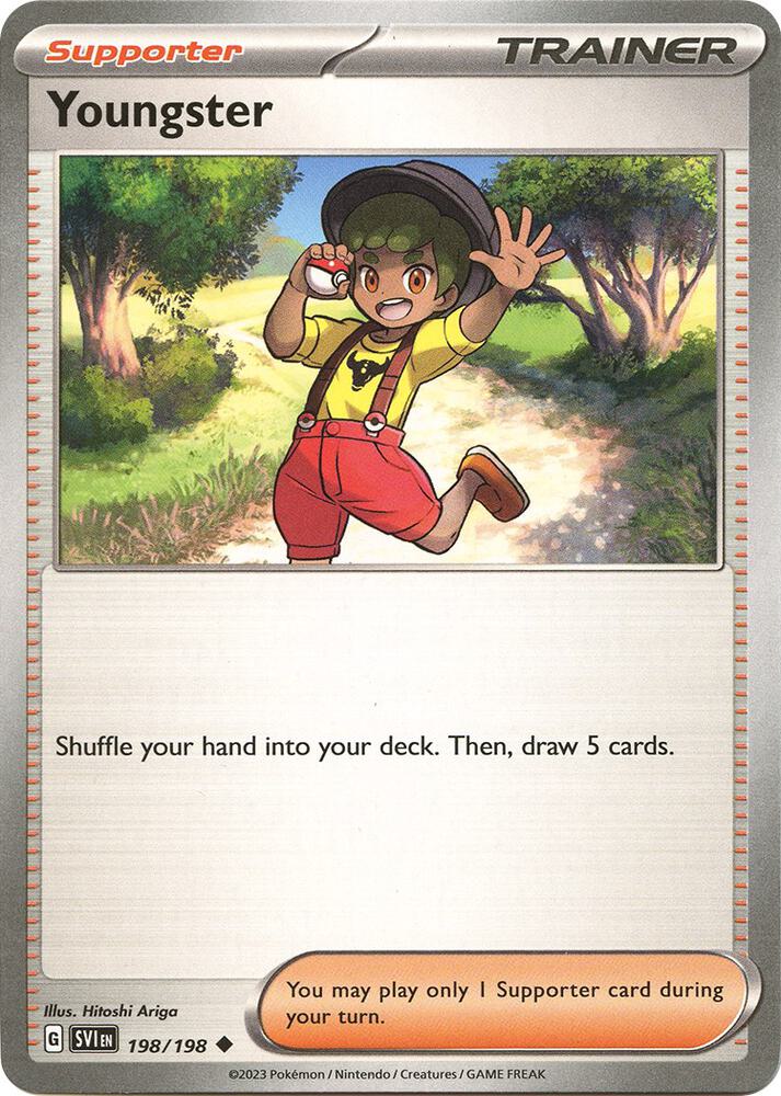 Youngster - 198/198 - Uncommon (Español NM)