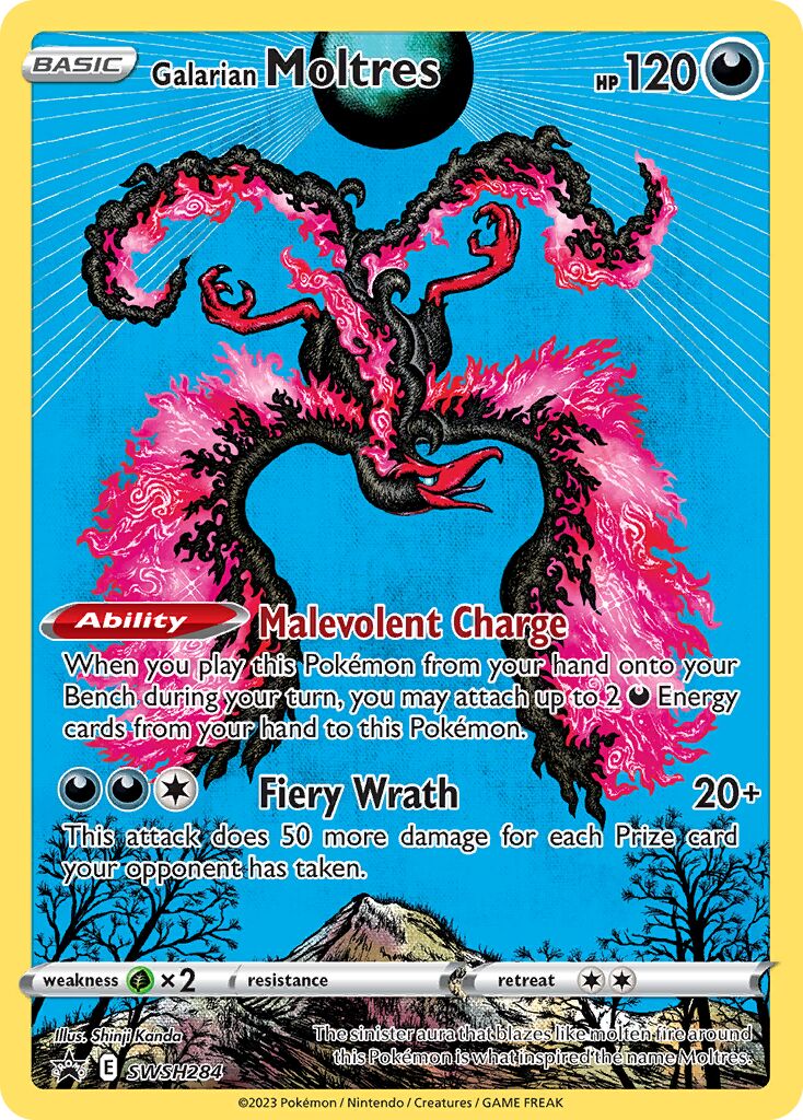 Galarian Moltres - SWSH284 - Promo (Inglés Foil LP)