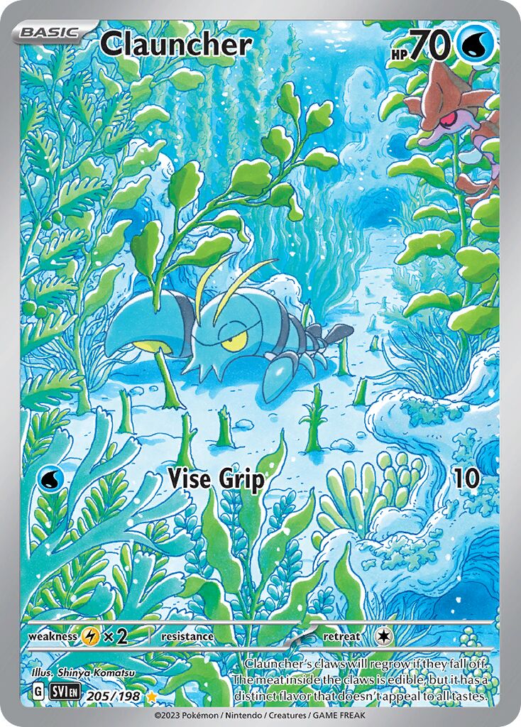 Clauncher - 205/198 - Illustration Rare (Inglés Foil NM)