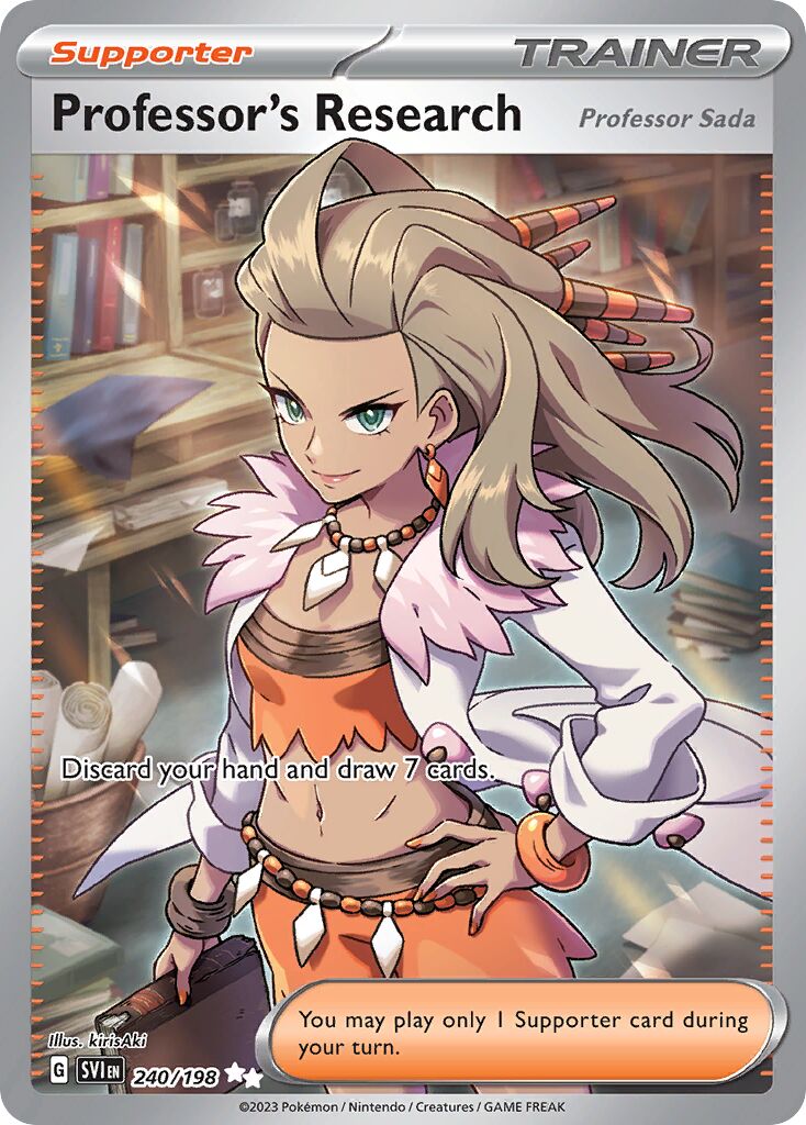 Professor's Research - 240/198 - Ultra Rare (Inglés Foil NM)