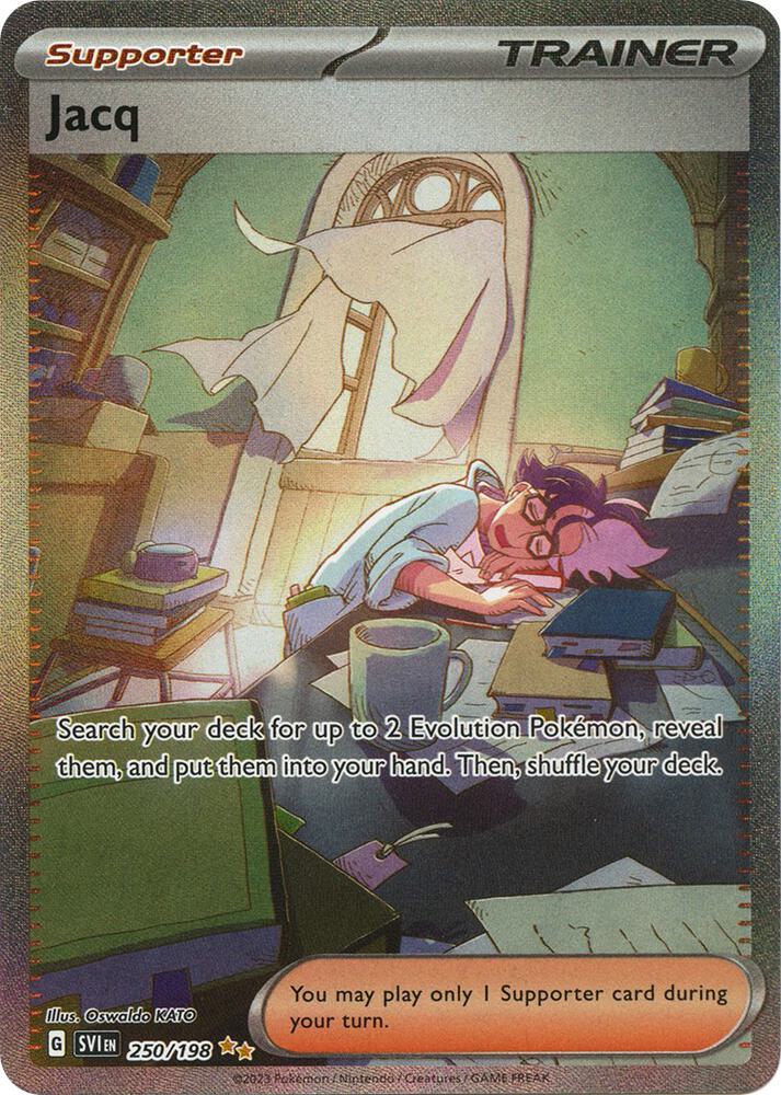 Jacq - 250/198 - Special Illustration Rare (Inglés Foil NM)