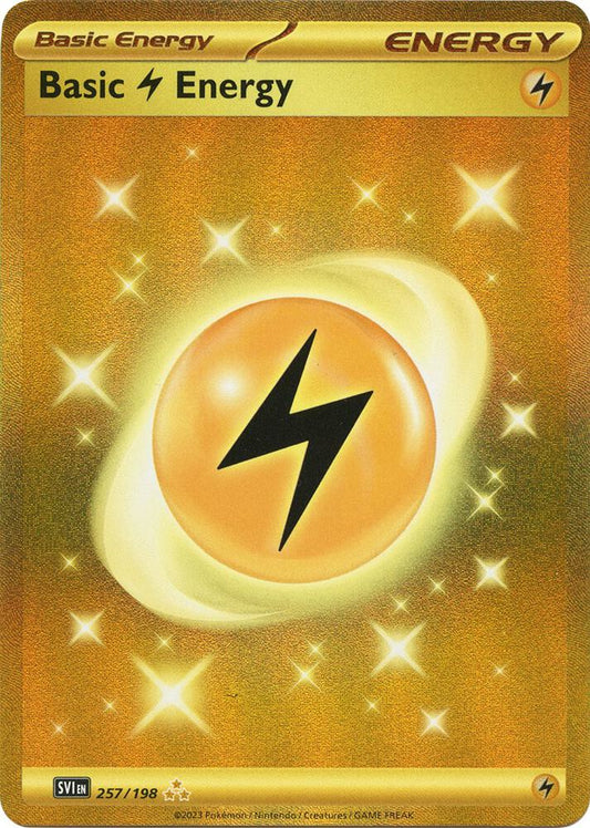 Basic Lightning Energy - 257/198 - Hyper Rare (Español Foil NM)