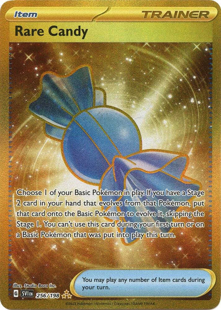 Rare Candy - 256/198 - Hyper Rare (Inglés Foil NM)