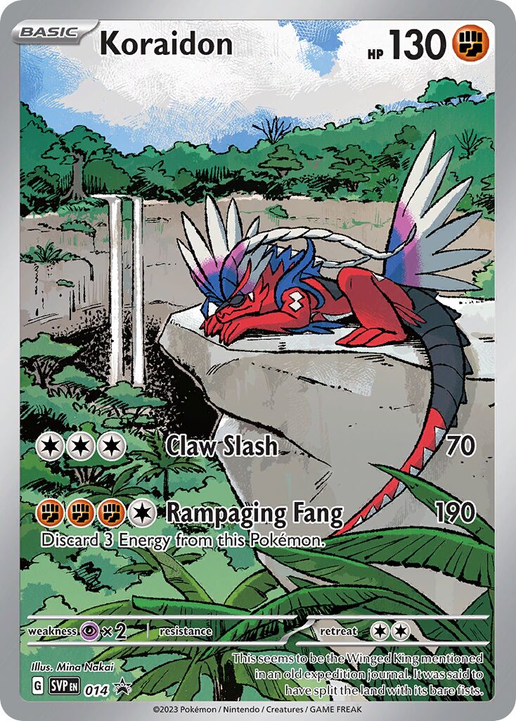 Koraidon - 014 - Promo (Inglés Foil NM)