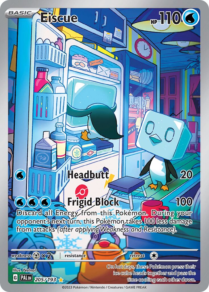Eiscue - 205/193 - Illustration Rare (Inglés Foil LP)