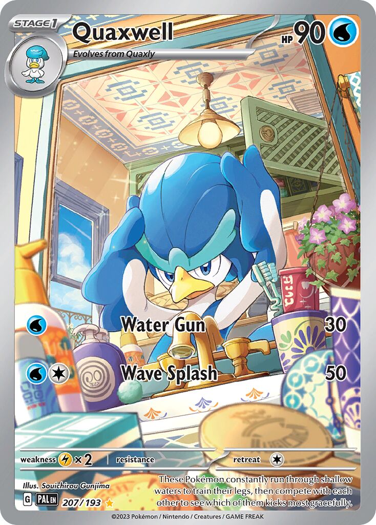 Quaxwell - 207/193 - Illustration Rare (Inglés Foil NM)