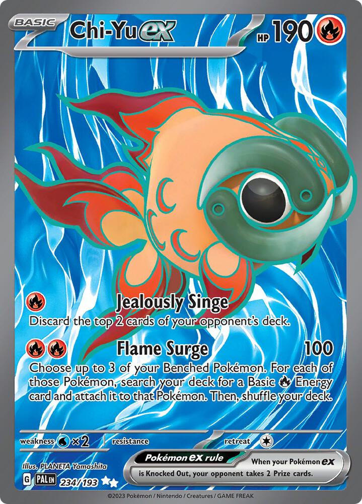 Chi-Yu ex - 234/193 - Ultra Rare (Inglés Foil NM)