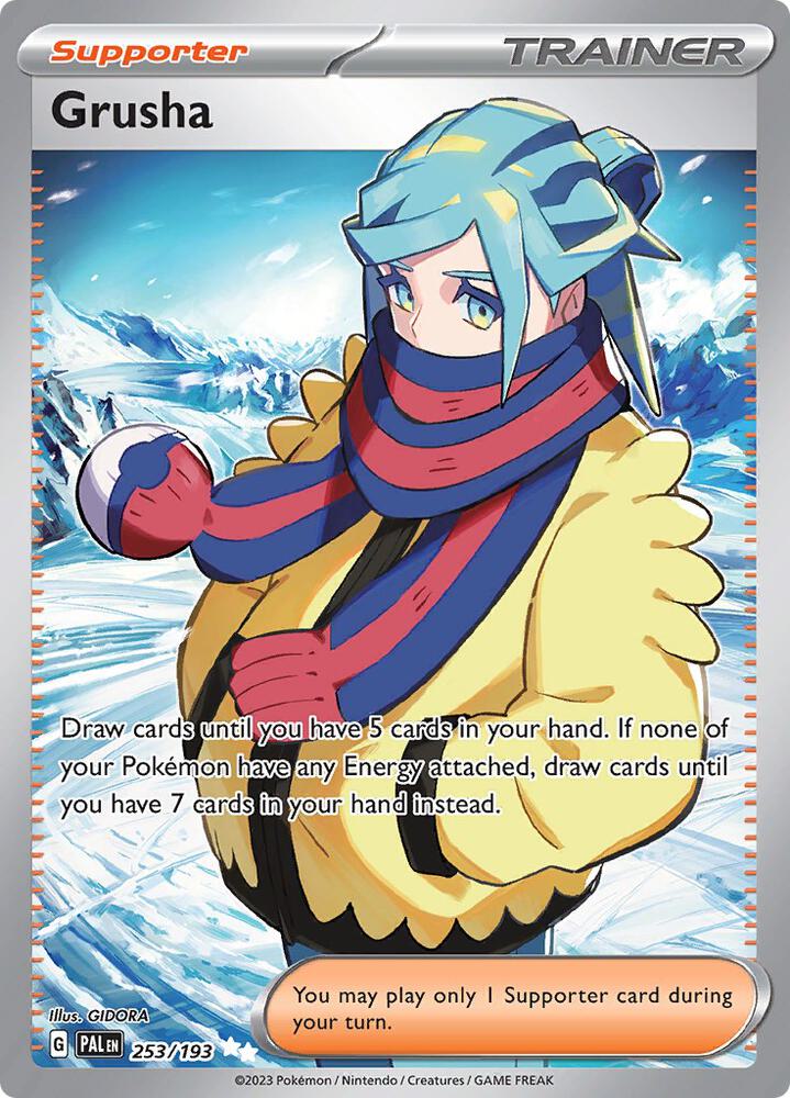 Grusha - 253/193 - Ultra Rare (Inglés Foil NM)