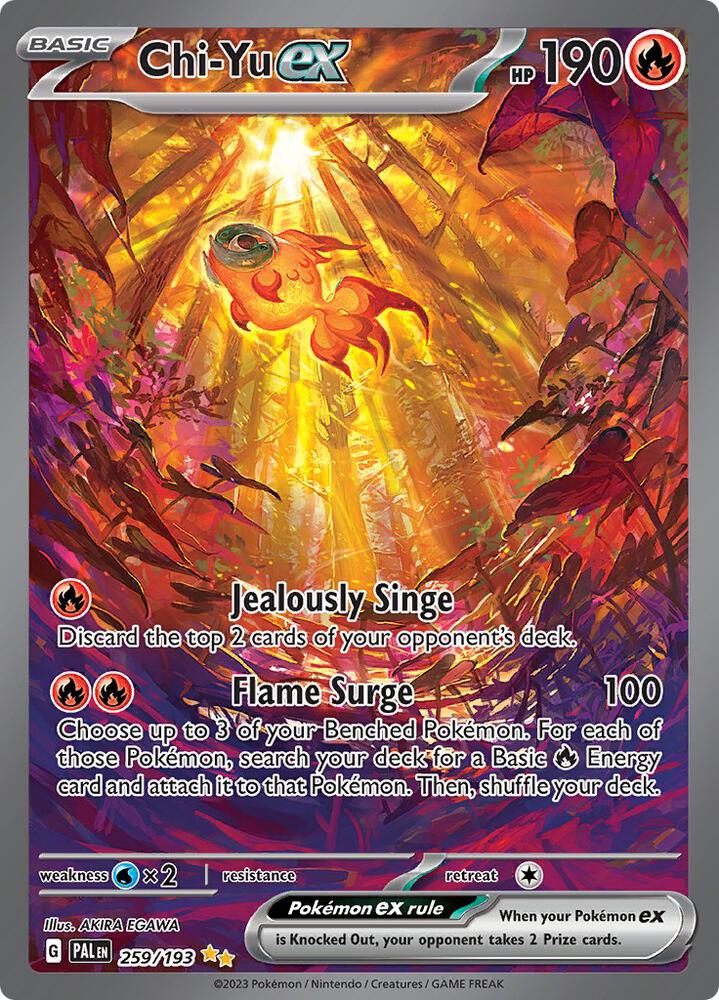 Chi-Yu ex - 259/193 - Special Illustration Rare (Español Foil NM)