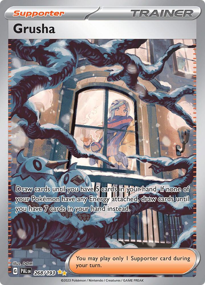 Grusha - 268/193 - Special Illustration Rare (Inglés Foil NM)