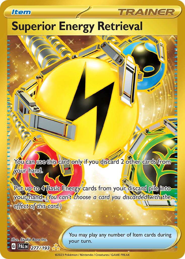 Superior Energy Retrieval - 277/193 - Hyper Rare (Inglés Foil NM)
