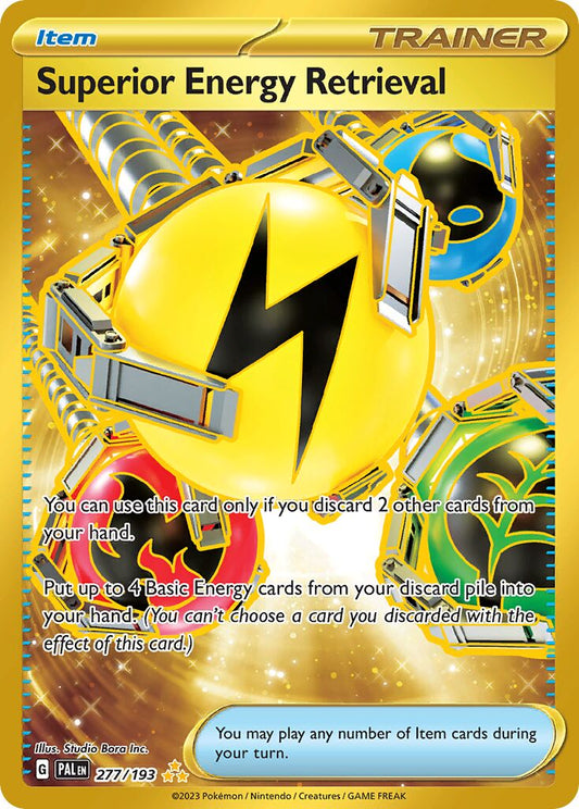 Superior Energy Retrieval - 277/193 - Hyper Rare (Inglés Foil NM)