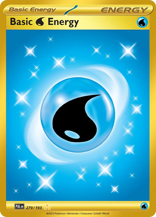 Basic Water Energy - 279/193 - Hyper Rare (Inglés Foil NM)