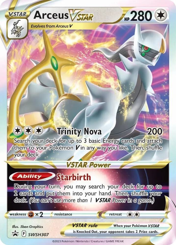 Arceus VSTAR - SWSH307 - Promo (Inglés Foil LP)