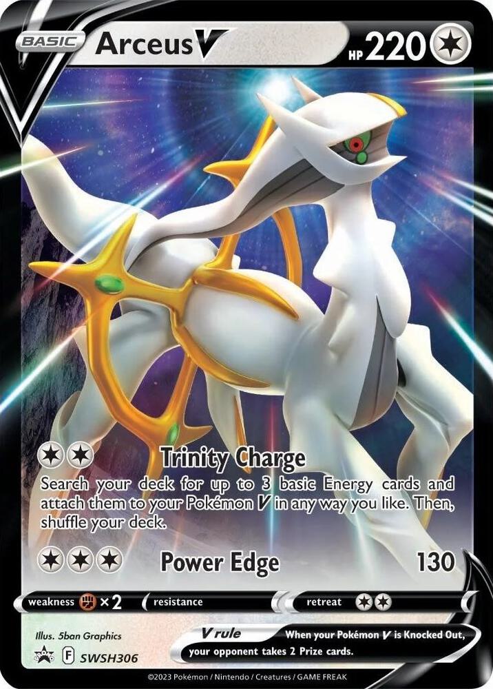 Arceus V - SWSH306 - Promo (Inglés Foil LP)