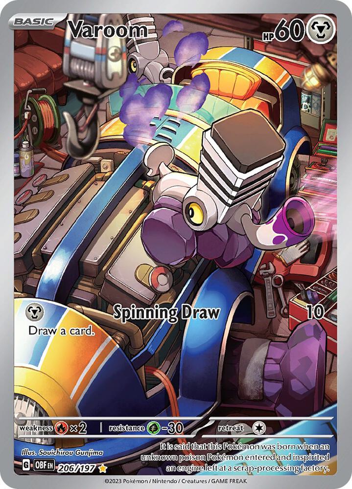 Varoom - 206/197 - Illustration Rare (Inglés Foil NM)