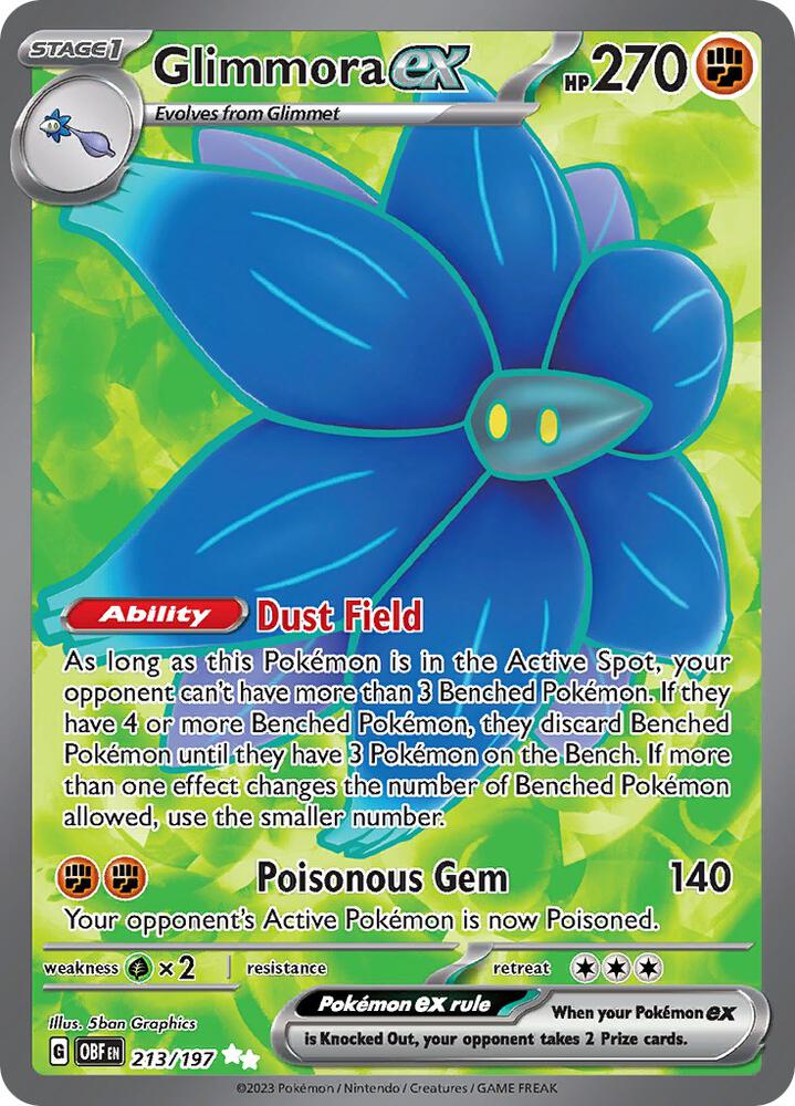 Glimmora ex - 213/197 - Ultra Rare (Inglés Foil NM)