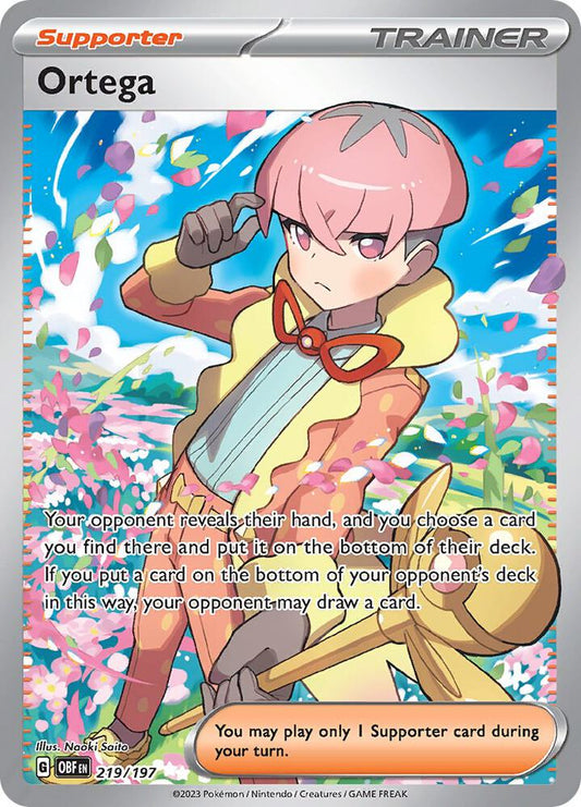 Ortega - 219/197 - Ultra Rare (Inglés Foil NM)