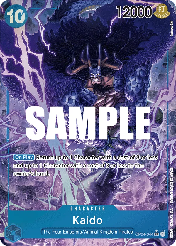 Kaido (Alternate Art) - OP04-044 - Alternate Art Foil (Inglés Foil NM)