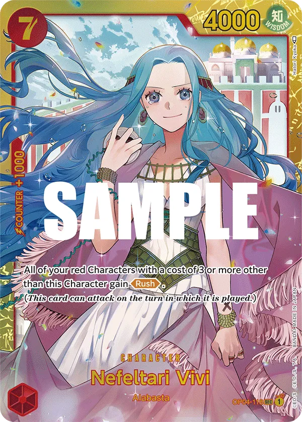 Nefeltari Vivi (118) - OP04-118 - Secret Rare Foil (Inglés Foil NM)