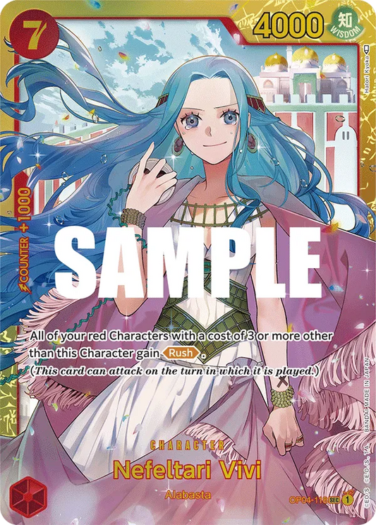 Nefeltari Vivi (118) - OP04-118 - Secret Rare Foil (Inglés Foil NM)