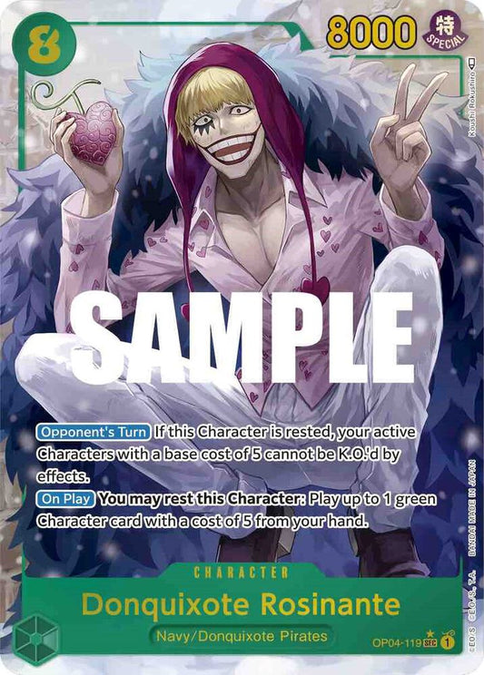 Donquixote Rosinante (Alternate Art) - OP04-119 - Alternate Art Foil (Inglés Foil NM)