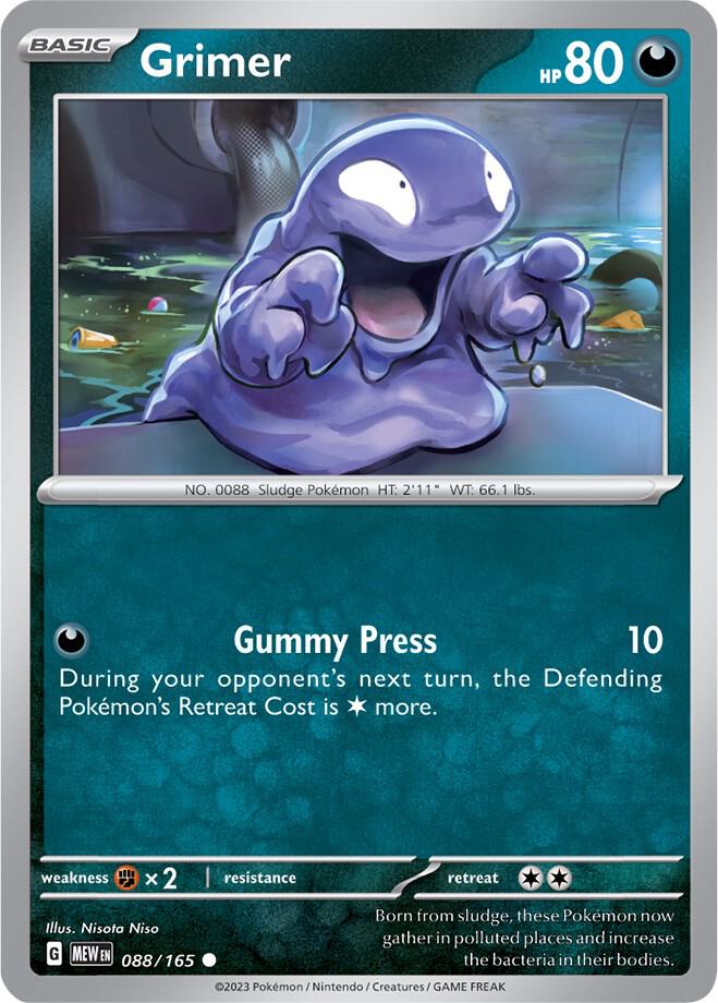 Grimer - 088/165 - Common (Español NM)