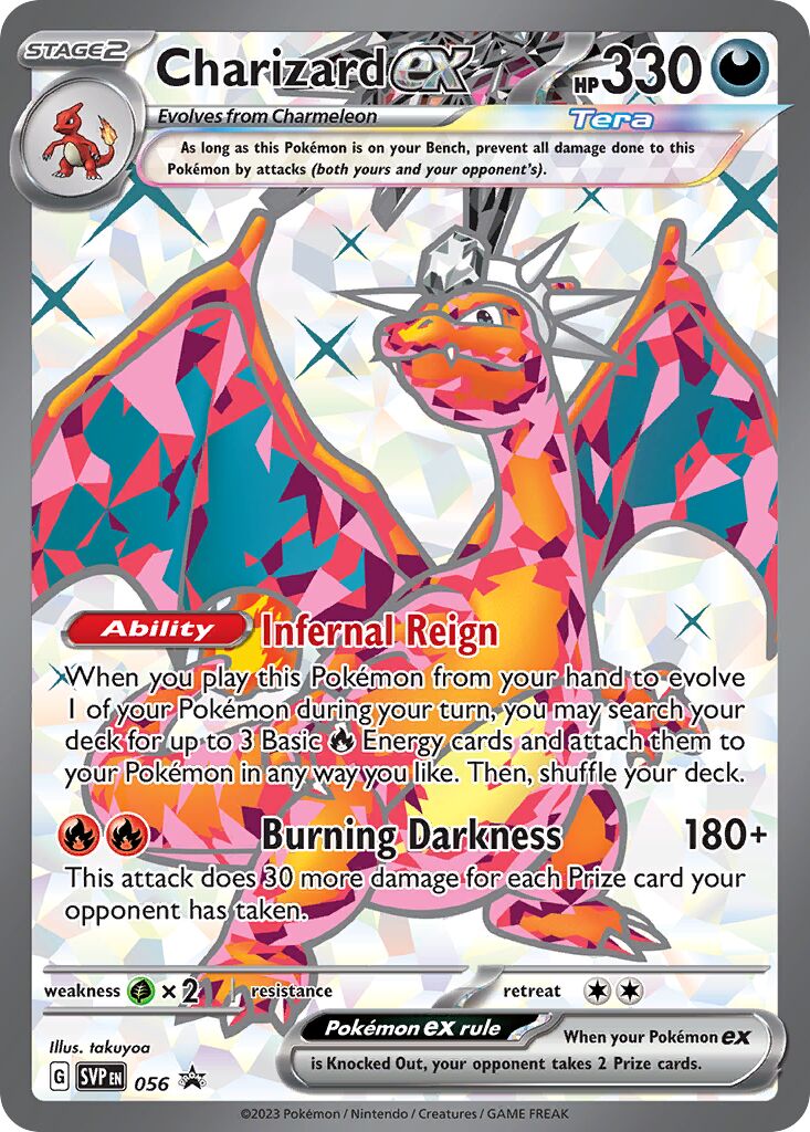 Charizard ex - 056 - Promo (Inglés Foil NM)