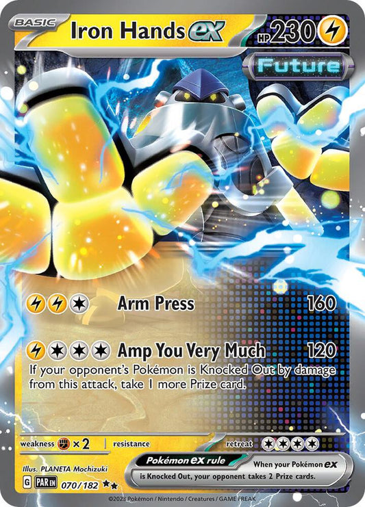 Iron Hands ex - 070/182 - Double Rare (Inglés Foil NM)