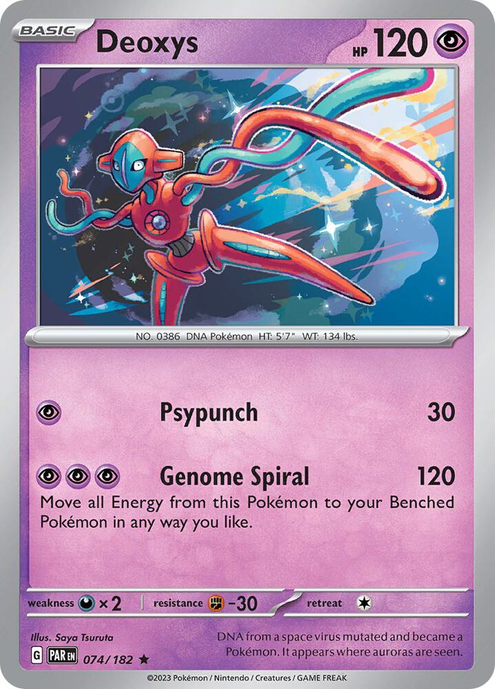 Deoxys - 074/182 - Rare (Inglés Foil NM)