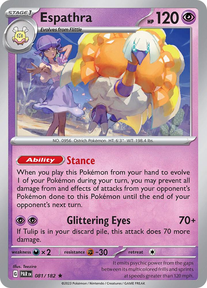 Espathra - 081/182 - Rare (Inglés Foil NM)