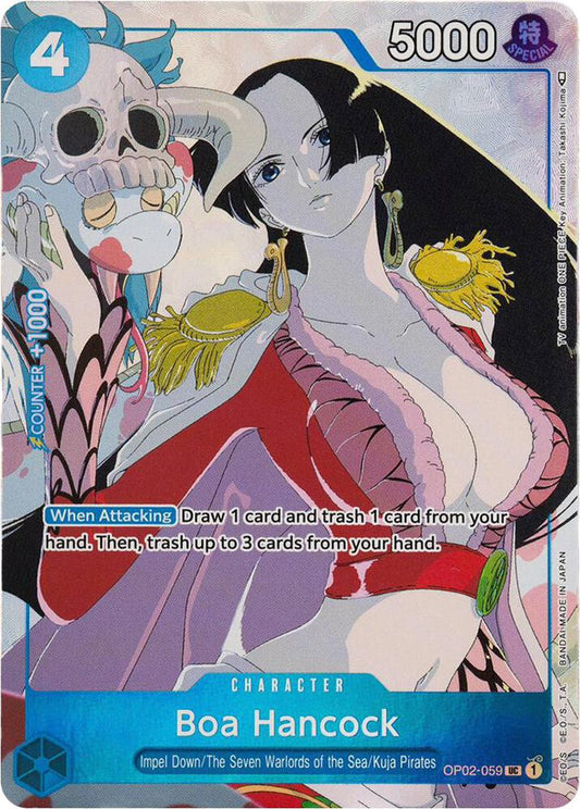 Boa Hancock (Gift Collection 2023) - OP02-059 - Uncommon Foil (Inglés Foil NM)