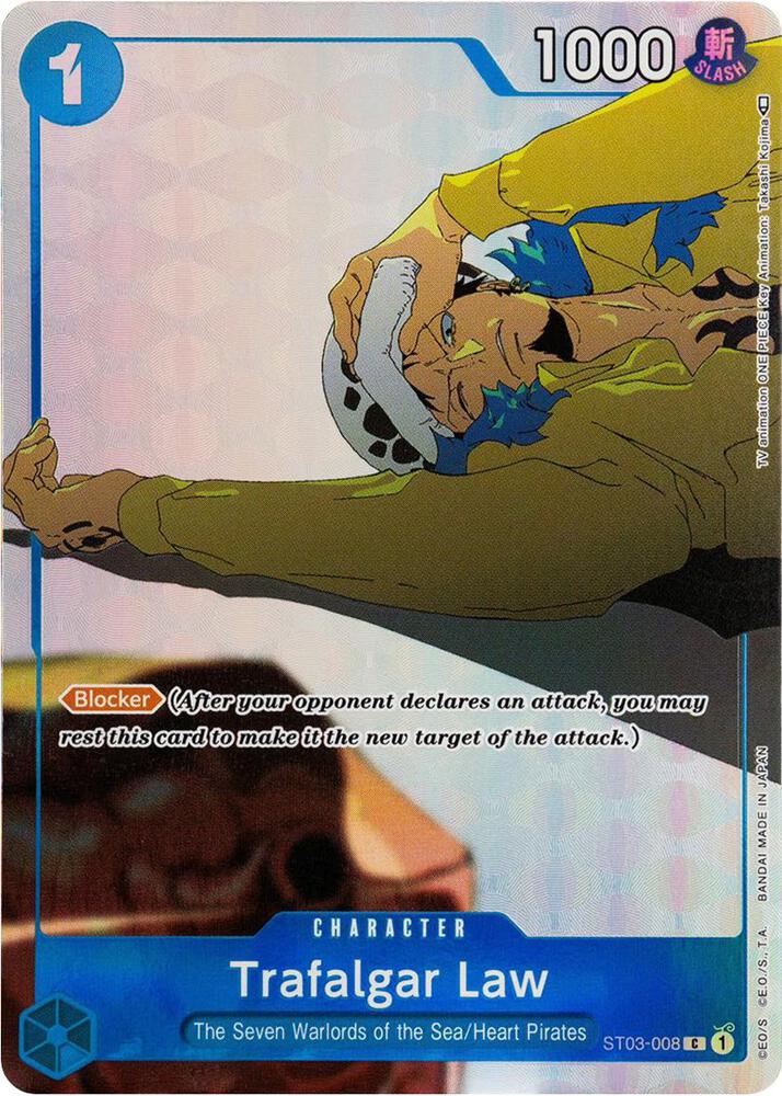 Trafalgar Law (Gift Collection 2023) - ST03-008 - Rare Foil (Inglés Foil NM)