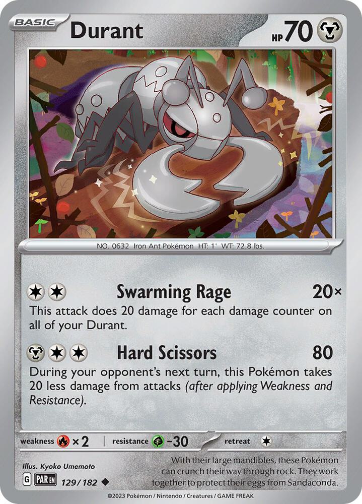 Durant - 129/182 - Uncommon (Inglés NM)
