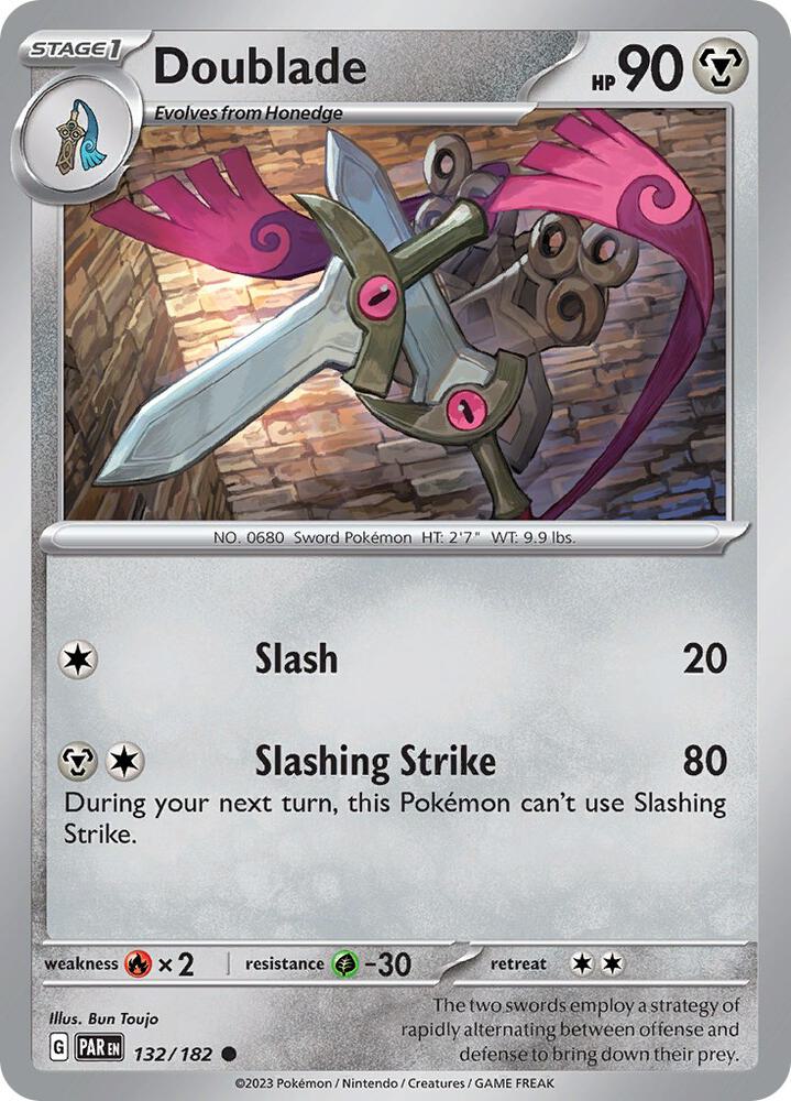 Doublade - 132/182 - Common (Inglés NM)