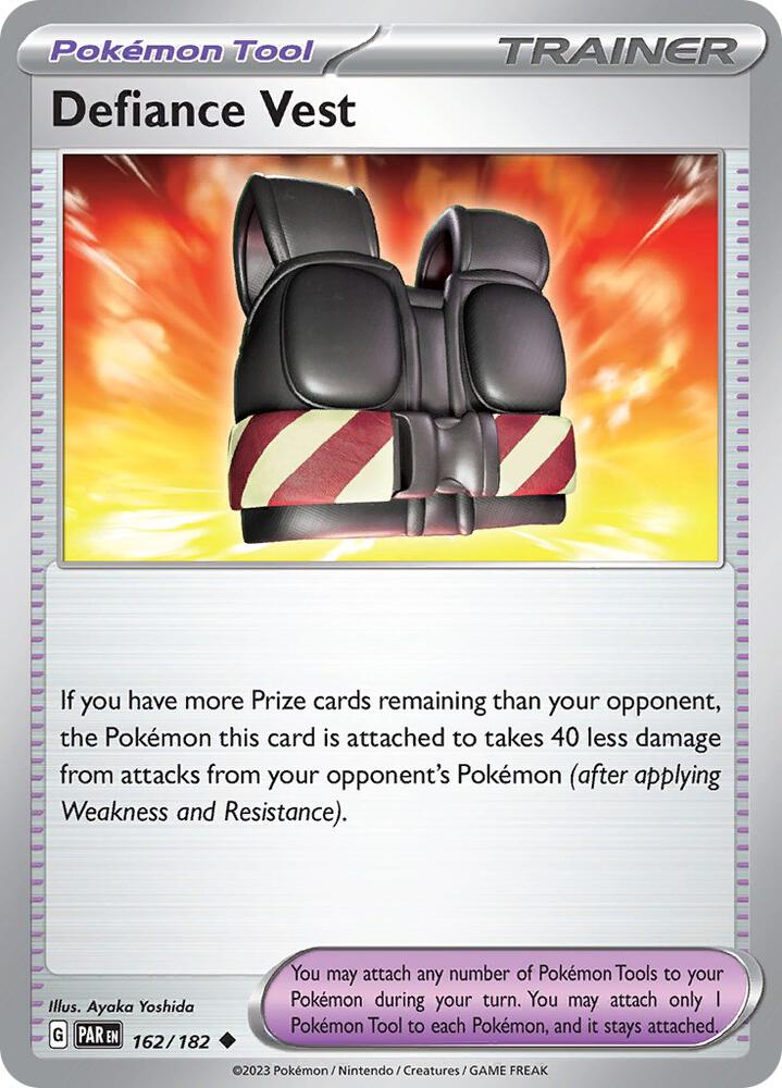 Defiance Vest - 162/182 - Uncommon (Inglés Reverse Holo NM)