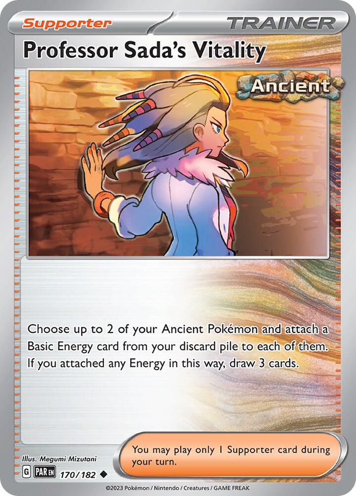 Professor Sada's Vitality - 170/182 - Uncommon (Español NM)