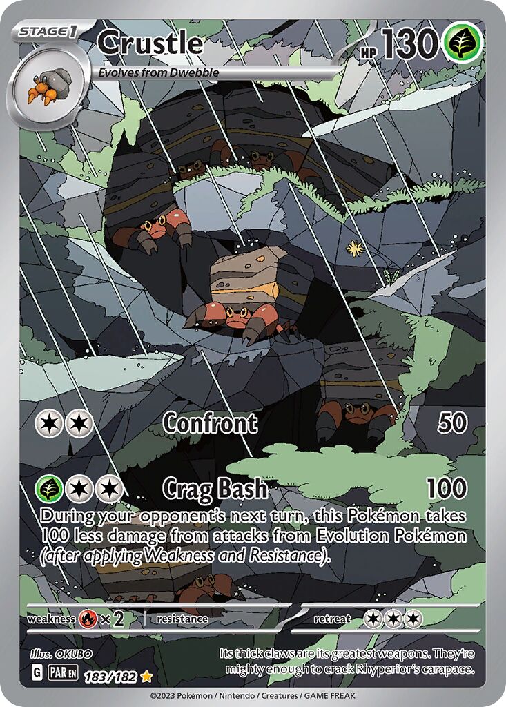 Crustle - 183/182 - Illustration Rare (Inglés Foil NM)